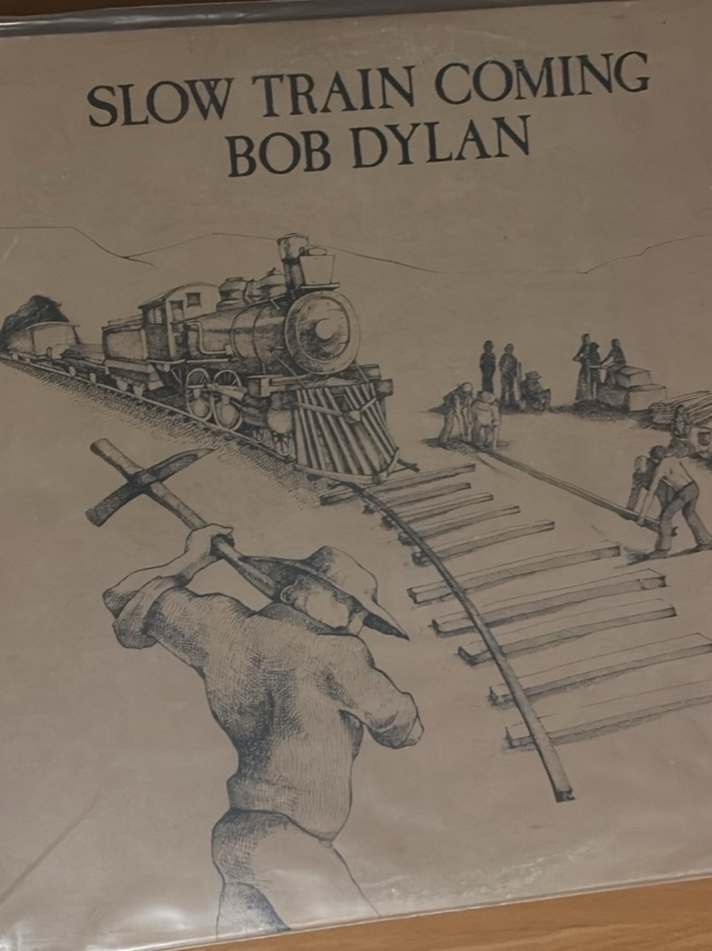 Bob Dylan Slow Train Coming Vinyl Record